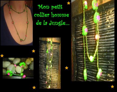 Le collier homme de la jungle