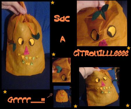 sac citrouille